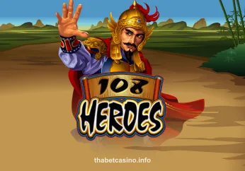 Ảnh minh họa trò chơi 108 Heroes tại Thabet Casino